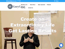 Tablet Screenshot of garycoxe.com
